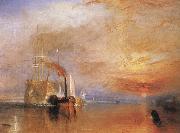 J.M.W. Turner The Fighting Temeraire tugged to her last Berth to be broken up 1838 oil painting reproduction